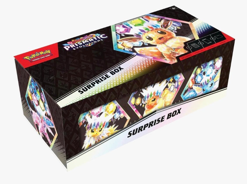 Pokemon Prismatic Evolutions Surprise Box - SV: Prismatic Evolutions (PRE)