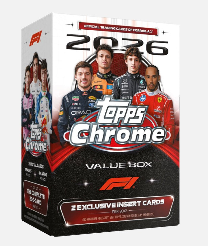 2026 Topps Chrome Formula 1® - Value Box