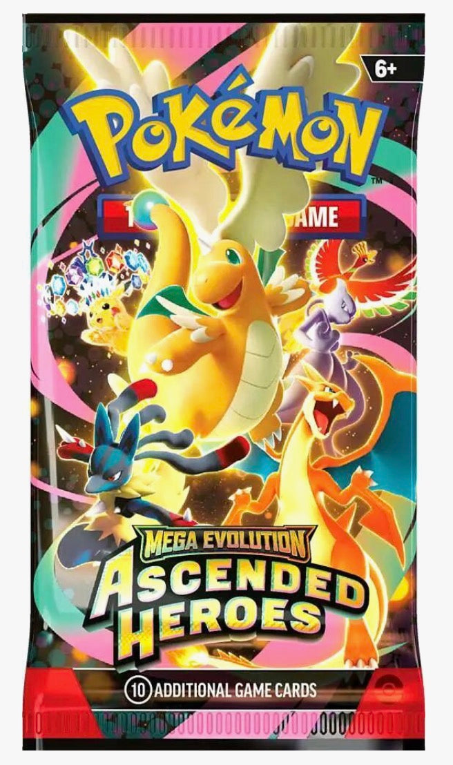 Pokemon Ascended Heroes Booster Pack - ME: Ascended Heroes (ASC)