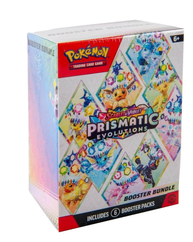 Pokemon Prismatic Evolutions Booster Bundle - SV: Prismatic Evolutions (PRE)