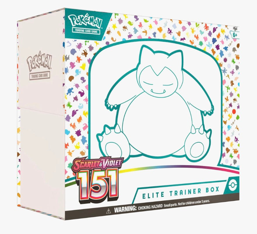 Pokemon 151 Elite Trainer Box - SV: Scarlet & Violet 151 (MEW)