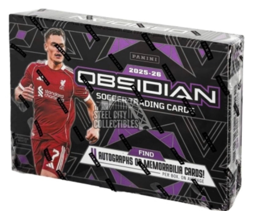 2025-26 Panini Obsidian Soccer Hobby Box