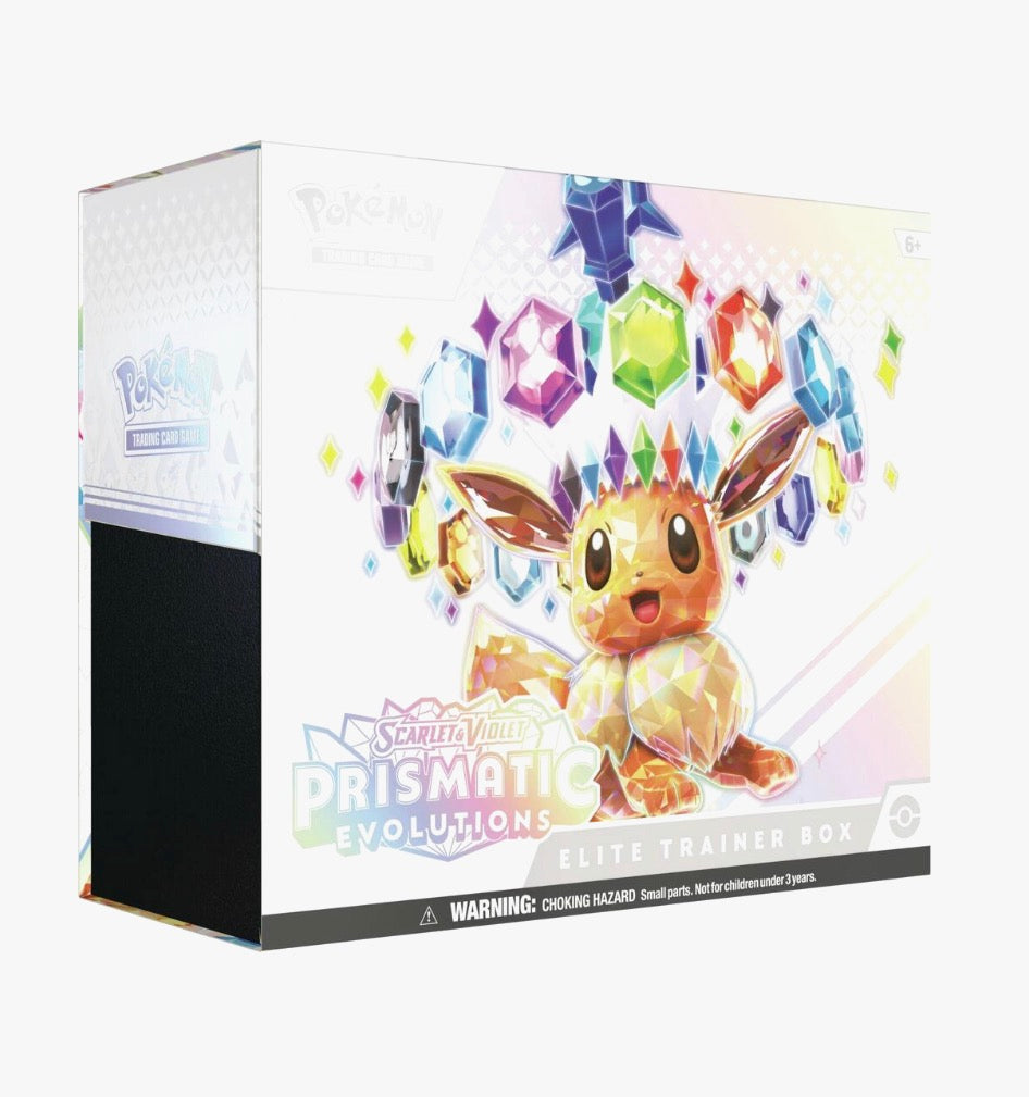 Pokemon Prismatic Evolutions Elite Trainer Box - SV: Prismatic Evolutions (PRE)