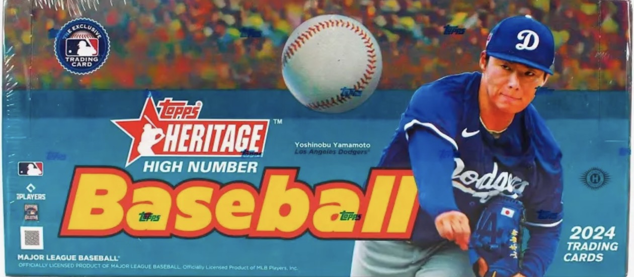 2024 Topps Heritage High Number Baseball Hobby Box