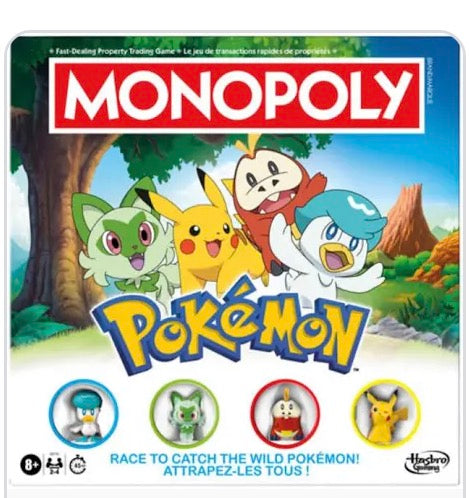 MONOPOLY POKEMON BOARD GAME