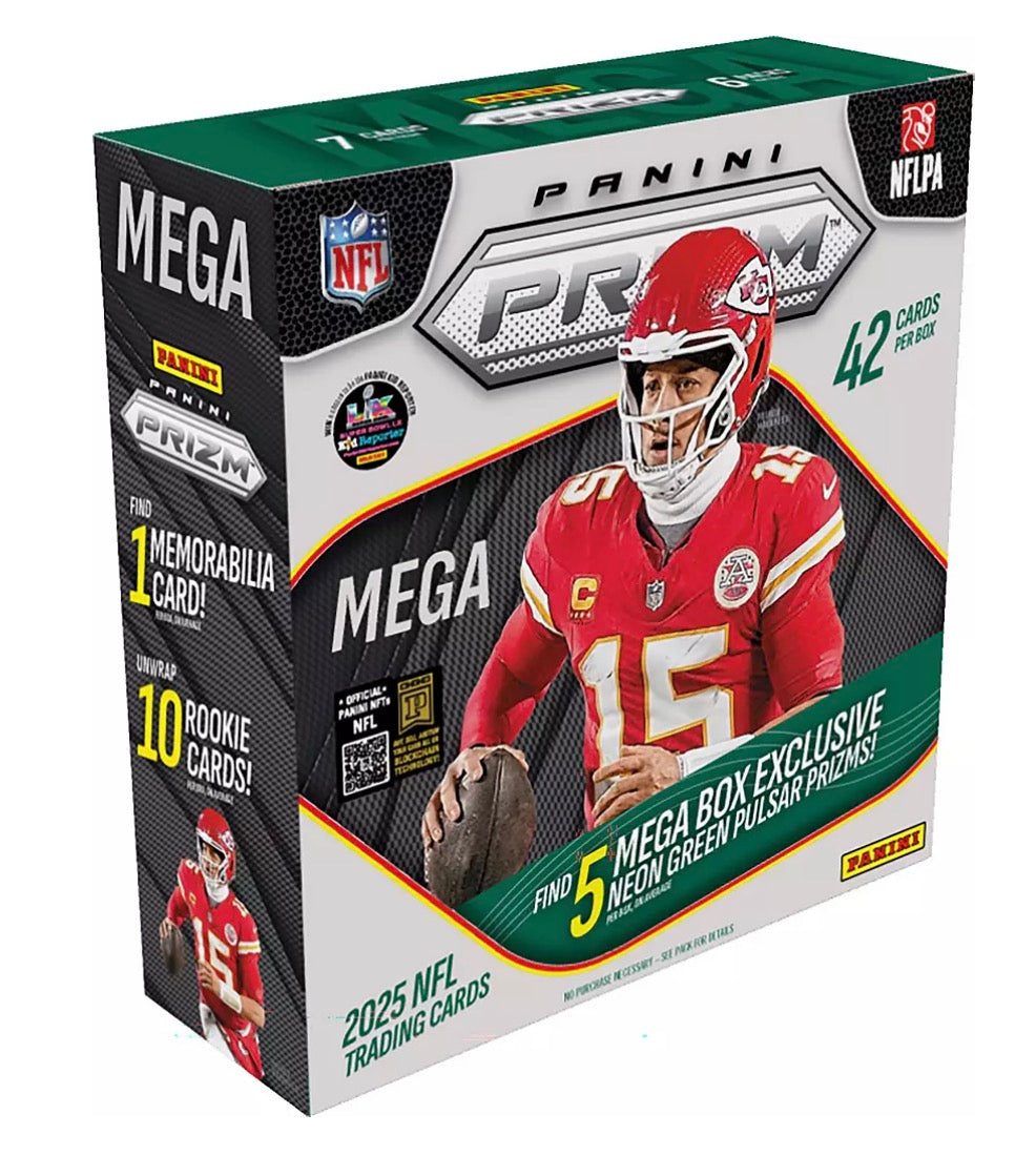 2025 Prizm NFL Mega