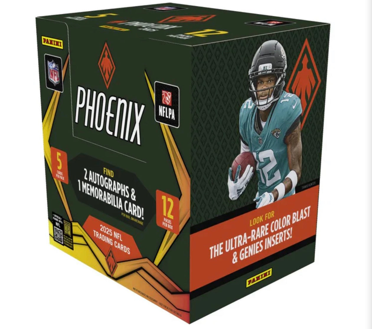 2025 PANINI PHOENIX FOOTBALL HOBBY BOX