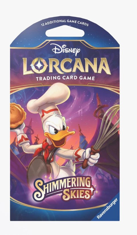 Disney Lorcana: Shimmering Skies Sleeved Booster Pack - Shimmering Skies (5)