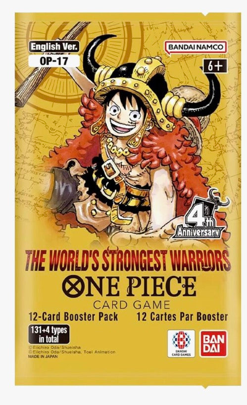 One Piece: The Worlds Strongest Warriors Booster Pack (OP-17)
