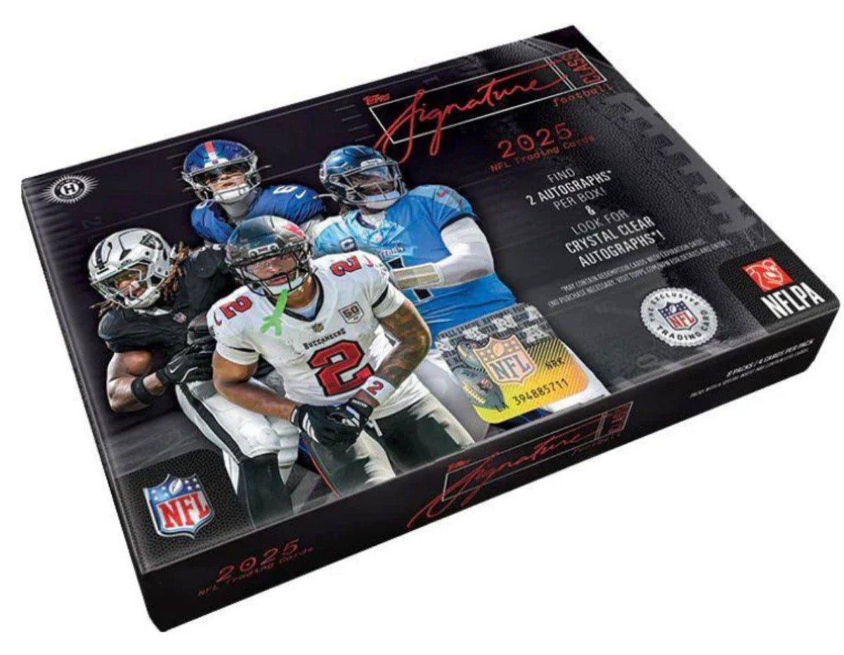 2025 TOPPS SIGNATURE CLASS FOOTBALL HOBBY BOX