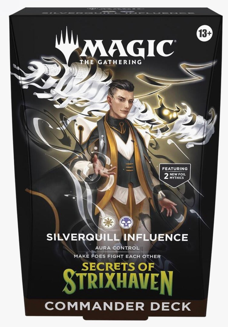 Magic: Secrets of Strixhaven Commander Deck - Silverquill Influence - Commander: Secrets of Strixhaven (SOC)