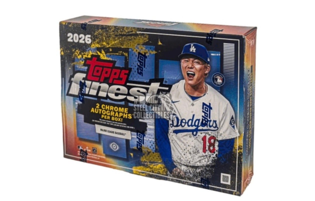 2026 Topps Finest Baseball Hobby Box