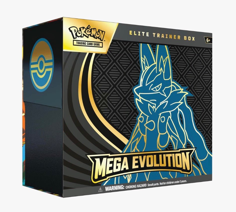 Pokemon Mega Evolution Elite Trainer Box [Mega Lucario] - ME01: Mega Evolution (MEG)