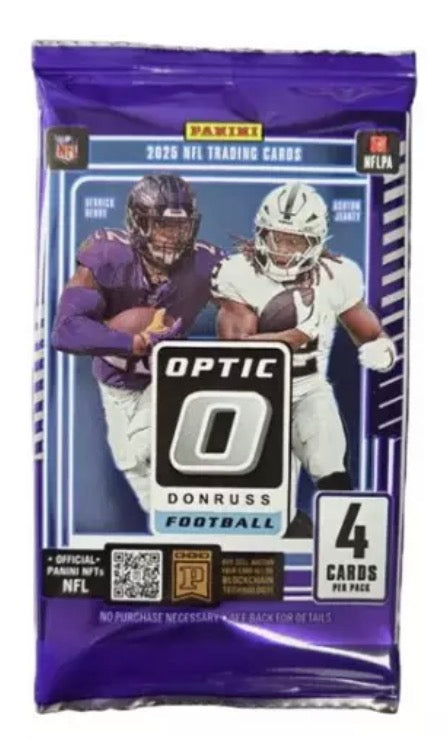 2025 Panini Donruss Optic NFL Trading Card Pack