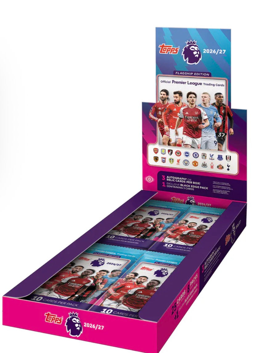 2026/27 Topps Flagship Premier League Factory Sealed Hobby Box