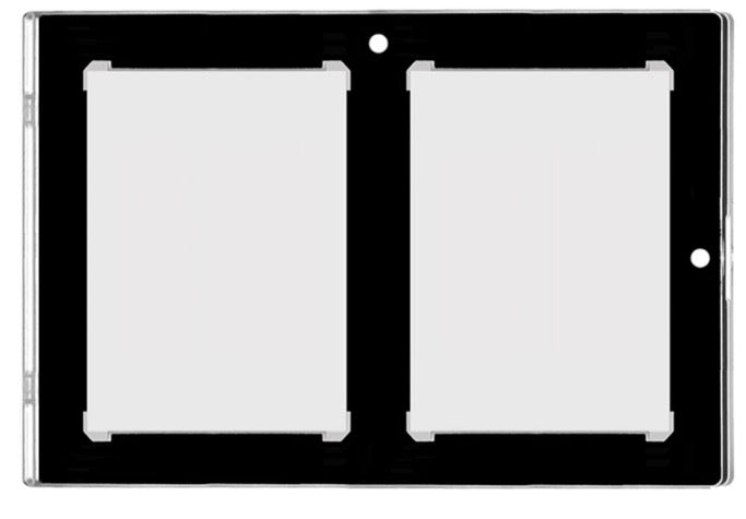 2-Card Screw down Case