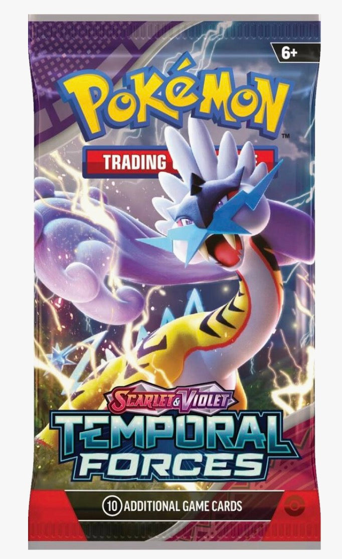 Pokemon Temporal Forces Booster Pack - SV05: Temporal Forces (TEF)