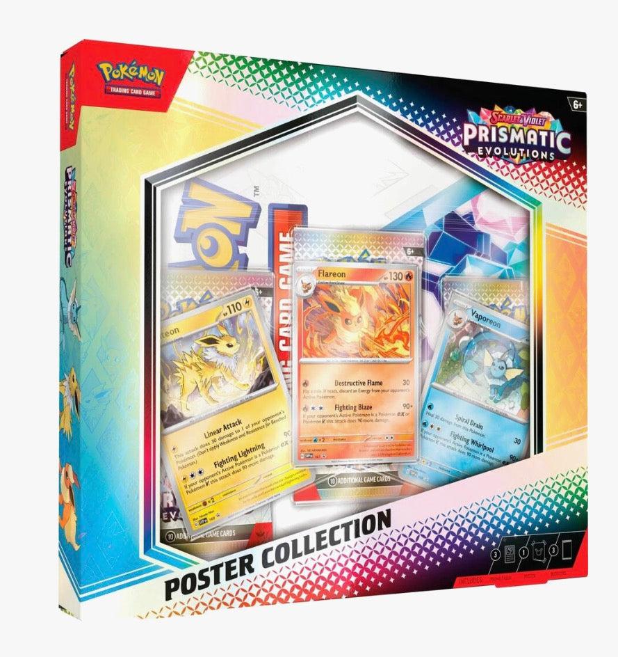 Pokemon Prismatic Evolutions Poster Collection - SV: Prismatic Evolutions (PRE)