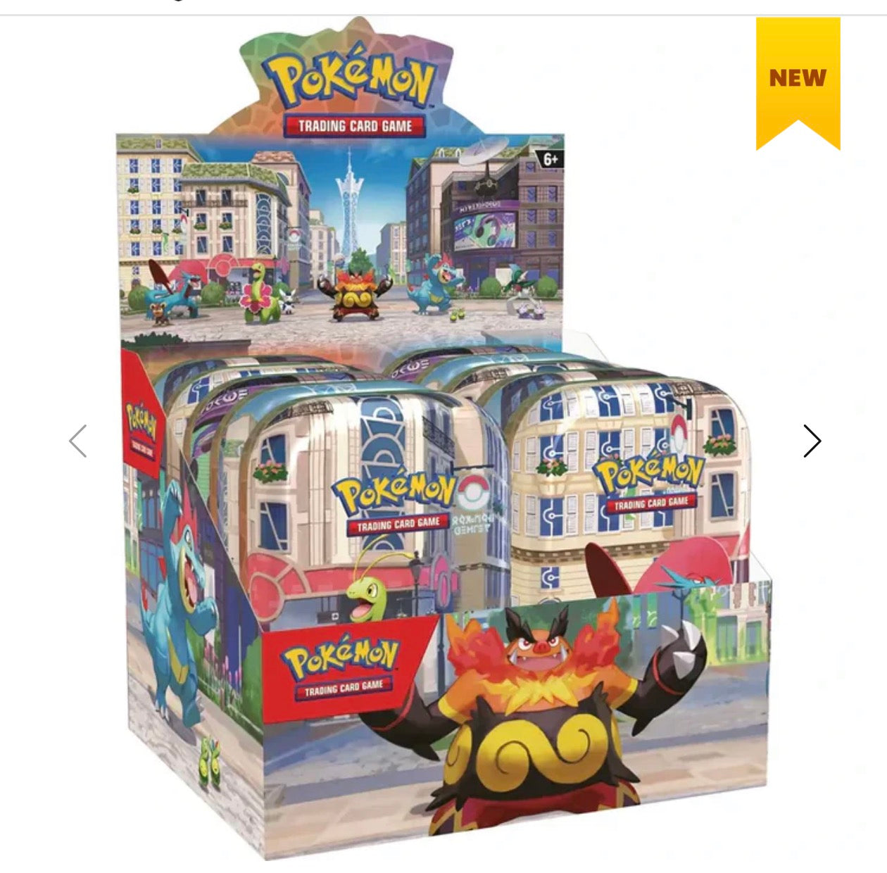 Pokemon POKEMON LUMIOSE CITY MINI TIN DISPLAY