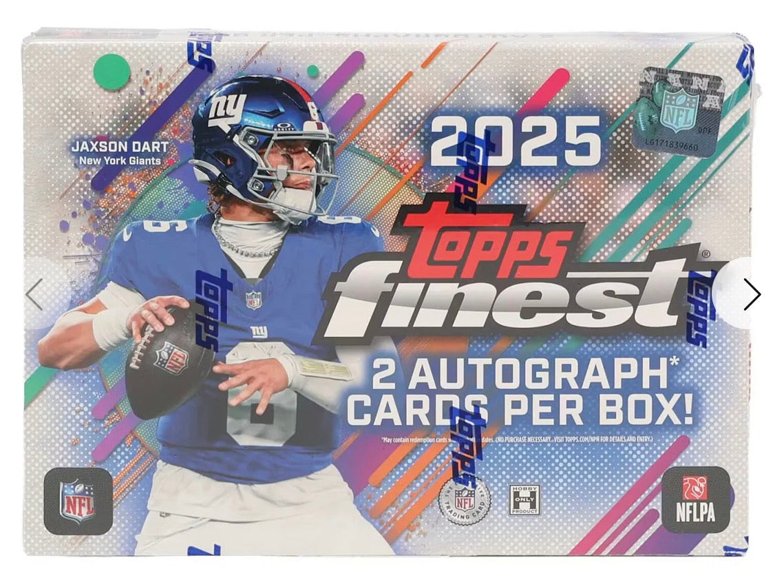 2025 TOPPS FINEST FOOTBALL HOBBY