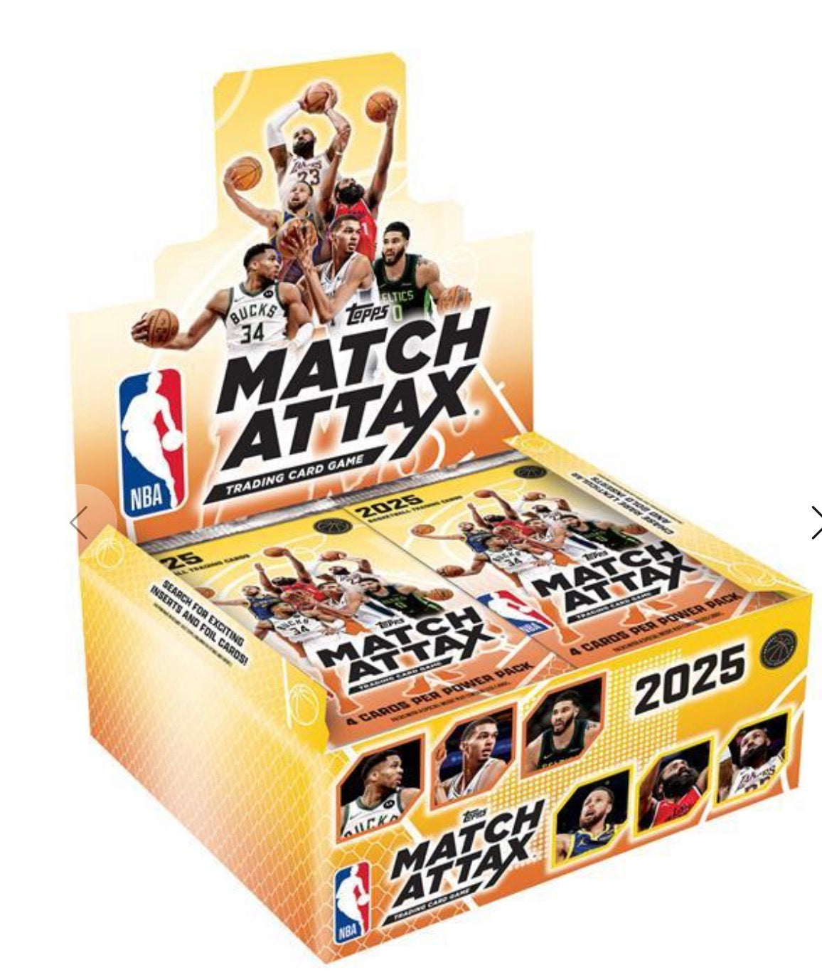 25 TOPPS NBA MATCH ATTAX POWER