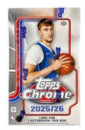 2025-26 Topps Chrome NBA Hobby Box