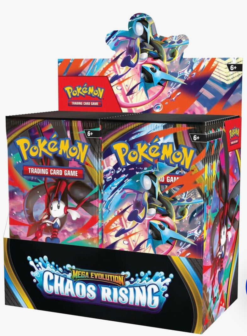 Pokemon Chaos Rising Booster Box - ME04: Chaos Rising (CRI)