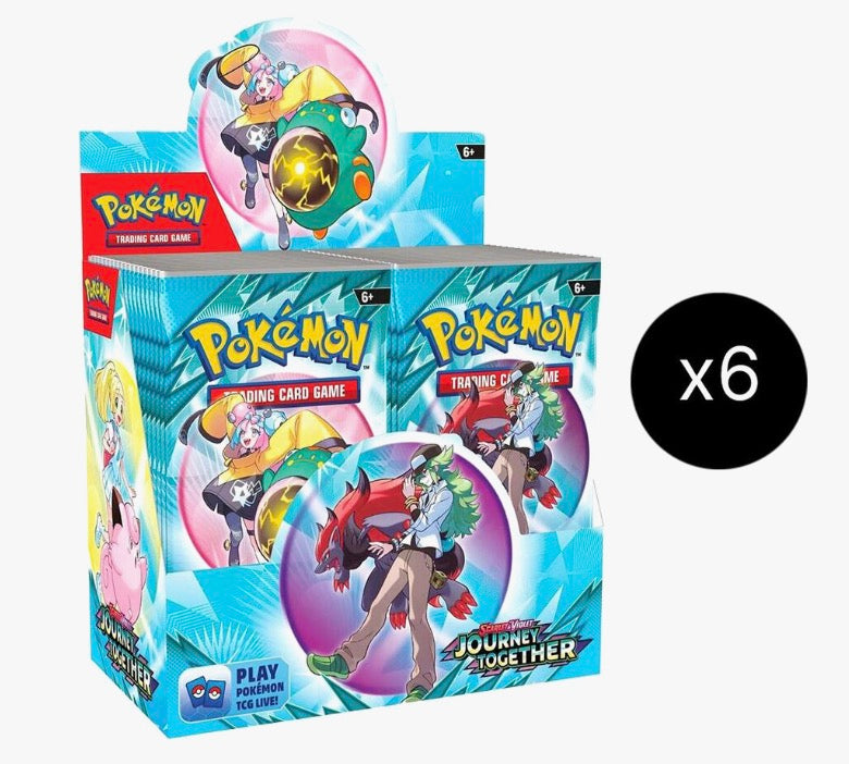 Pokemon Journey Together Booster Box Case - SV09: Journey Together (JTG)