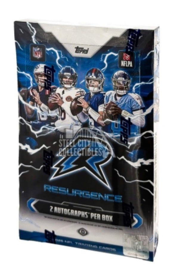 2025 Topps Resurgence Football Hobby Box