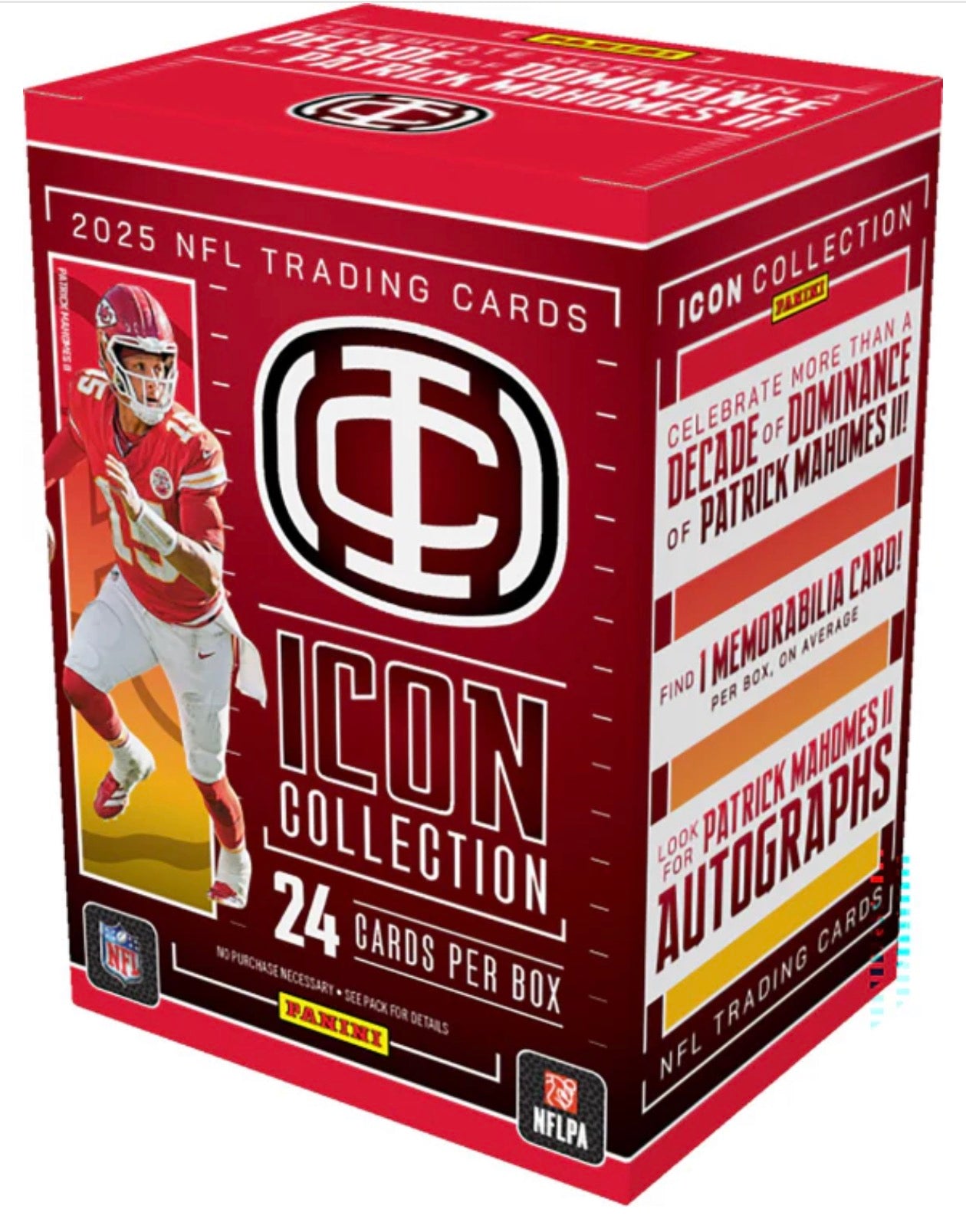 2025 PANINI MAHOMES ICON COLLECTION BLASTER BOX