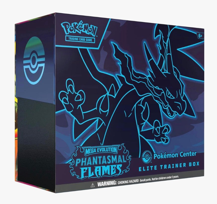 Pokemon Phantasmal Flames Pokemon Center Elite Trainer Box (Exclusive) - ME02: Phantasmal Flames (PFL)