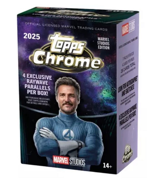 2025 Topps Chrome Marvel Blaster Box