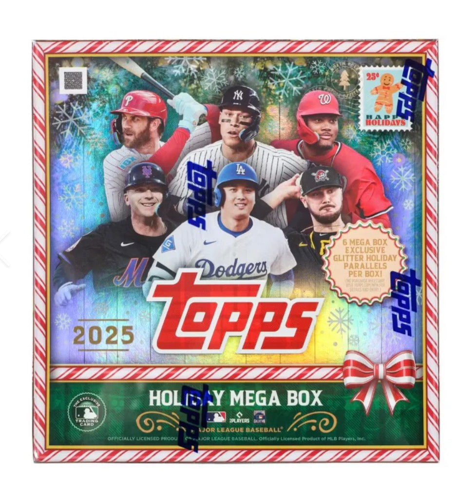 2025 Topps Holiday MLB Mega Box