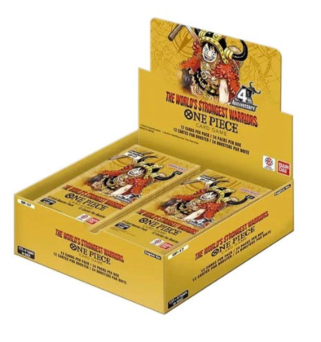 One Piece: The Worlds Strongest Warriors Booster Box (OP-17)