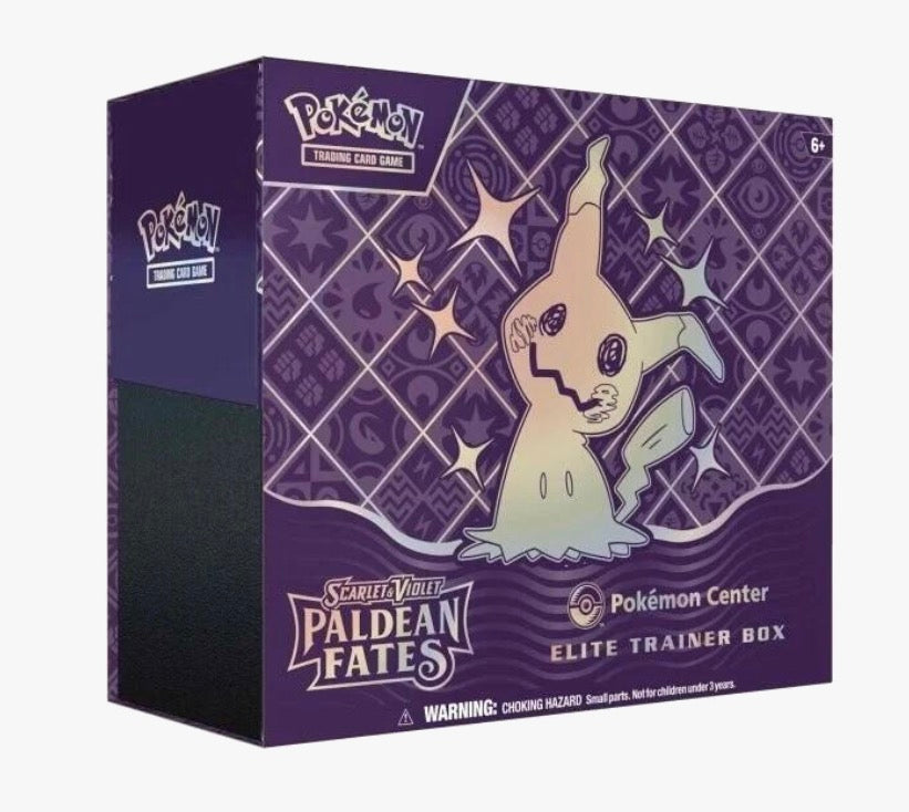 Pokemon Paldean Fates Pokemon Center Elite Trainer Box (Exclusive) - SV: Paldean Fates (PAF)