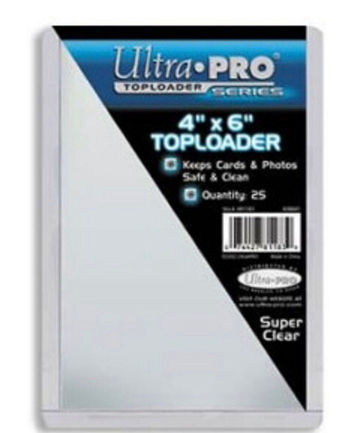 Ultra Pro 4" x 6" TOPLOADER® Sleeves (1ct)