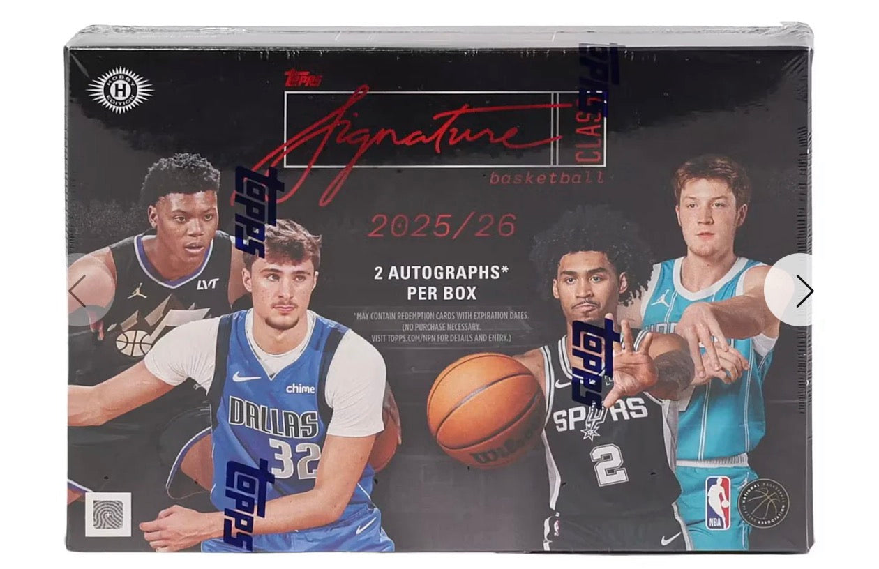 25 TOPPS SIGNATURE CLASS NBA HOBBY