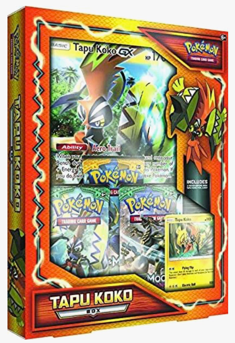 Pokemon Tapu Koko Box (International Version) - Miscellaneous Cards & Products (MCAP)