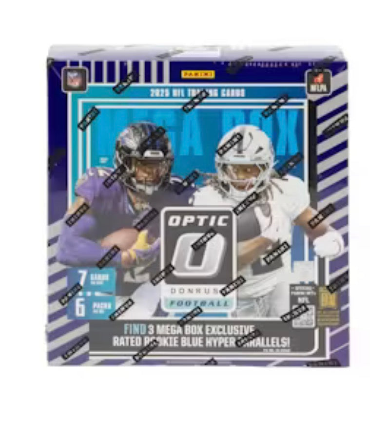 2025 Donruss Optic NFL Retail Mega Box