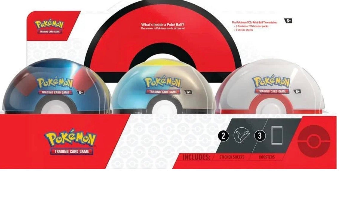Pokemon Pokemon - Poke Ball Tin - Poke Ball (Q4 2024) - Miscellaneous Cards & Products (MCAP)