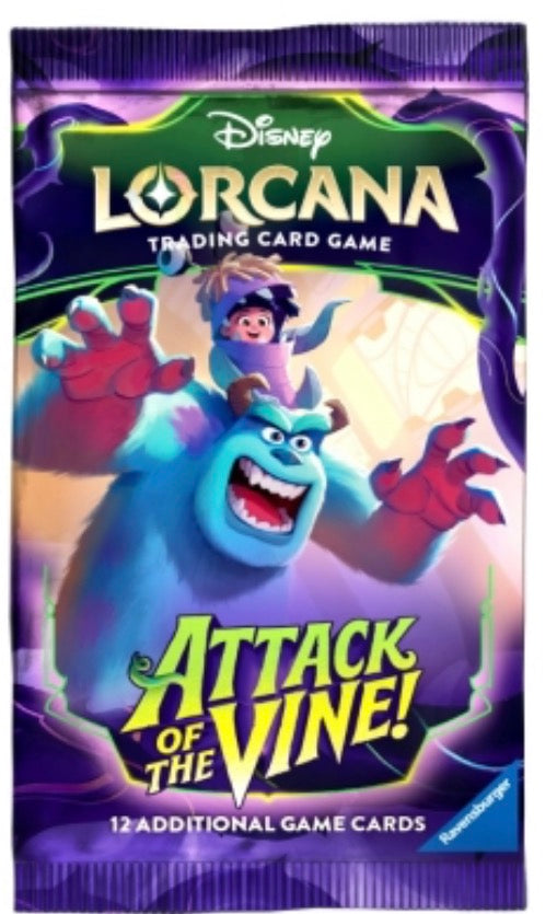 Lorcana Attack of the Vine Booster Pack