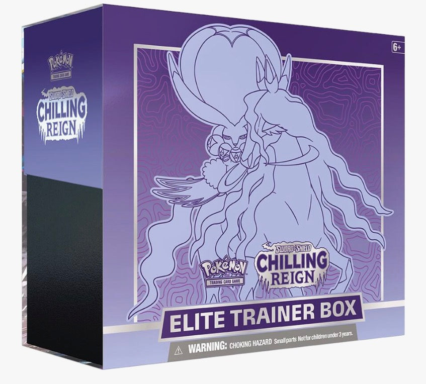 Pokemon Chilling Reign Elite Trainer Box [Shadow Rider Calyrex] - SWSH06: Chilling Reign (SWSH06)