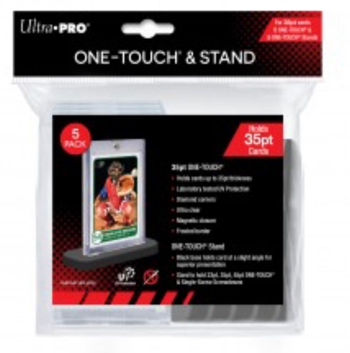 Ultra Pro One Touch 35 Point with Stands 5 Pack