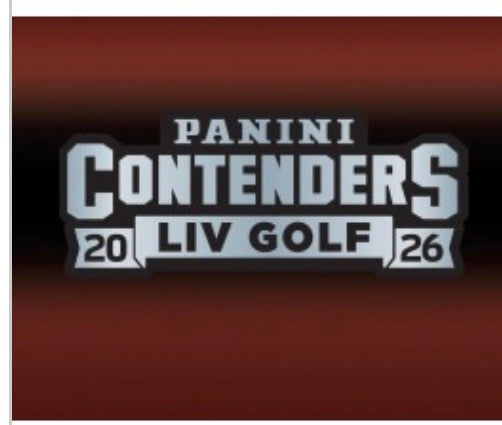 2026 Panini Contenders LIV Golf Hobby