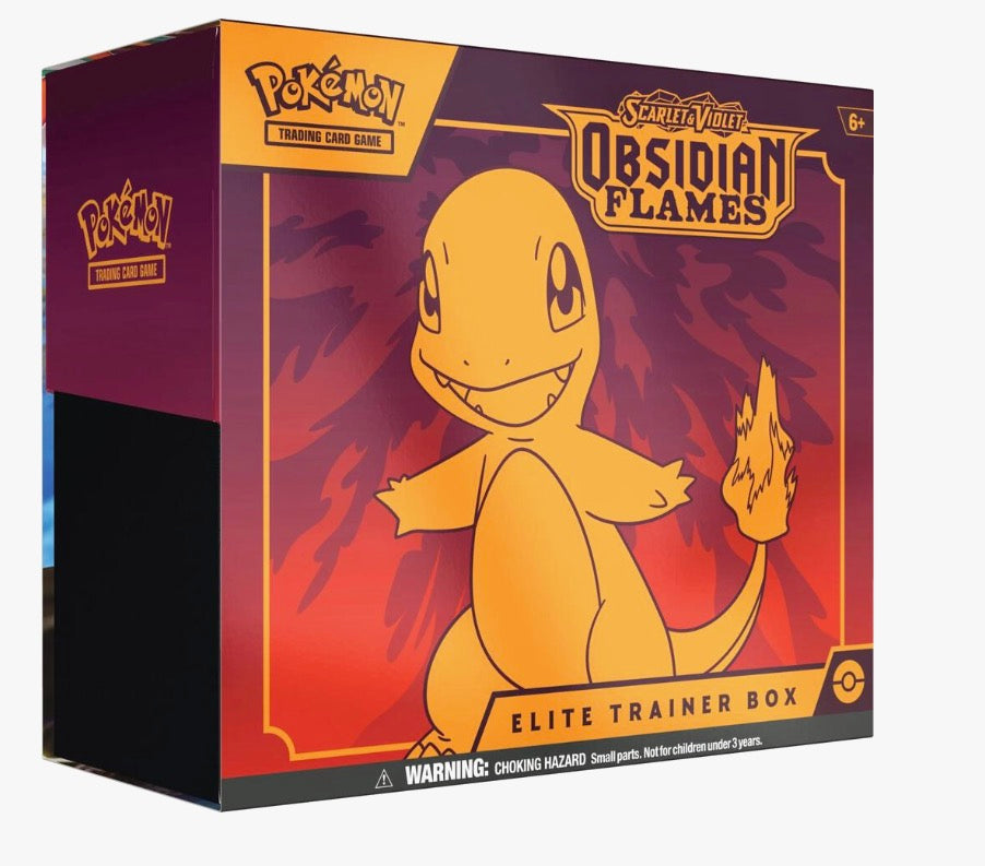 Pokemon Obsidian Flames Elite Trainer Box - SV03: Obsidian Flames (OBF)