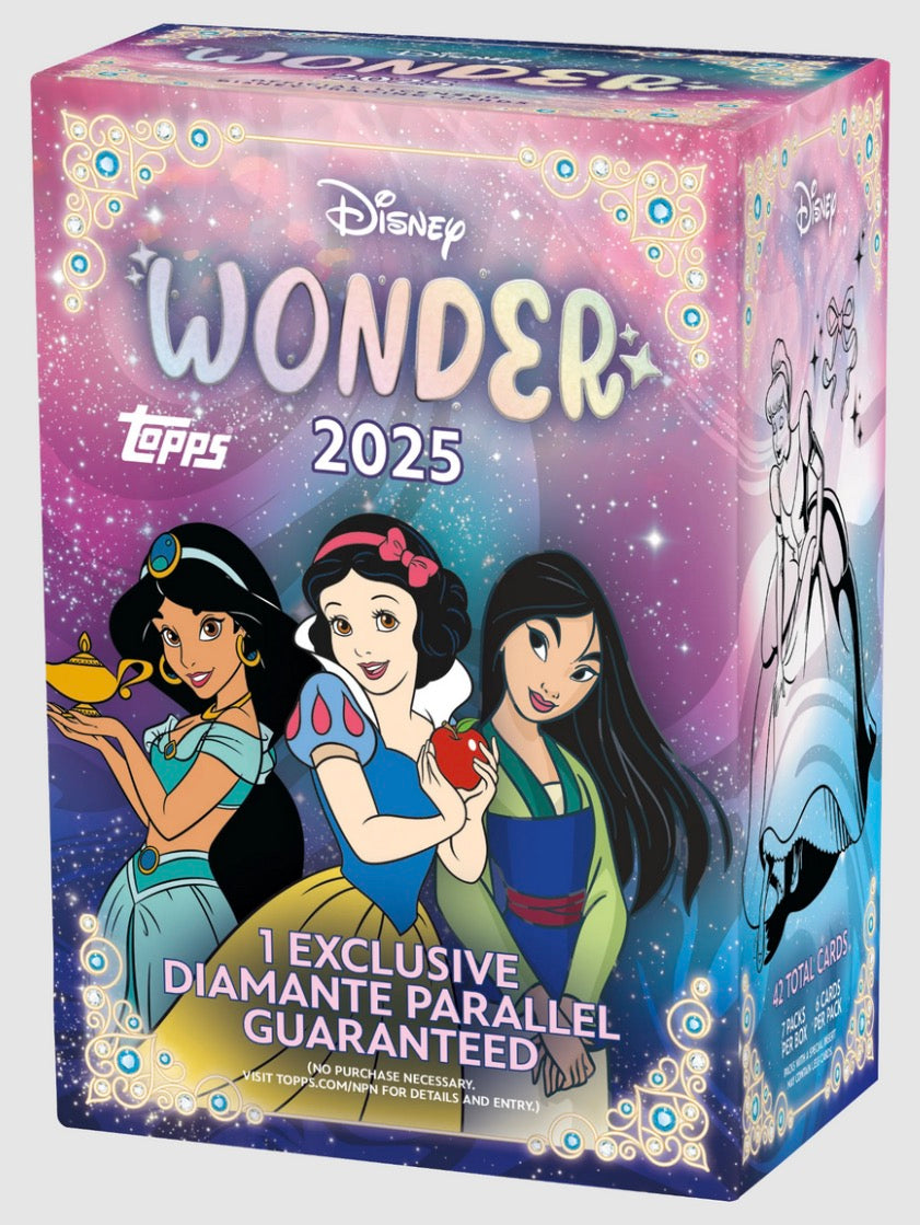 2025 TOPPS DISNEY WONDER VALUE BOX