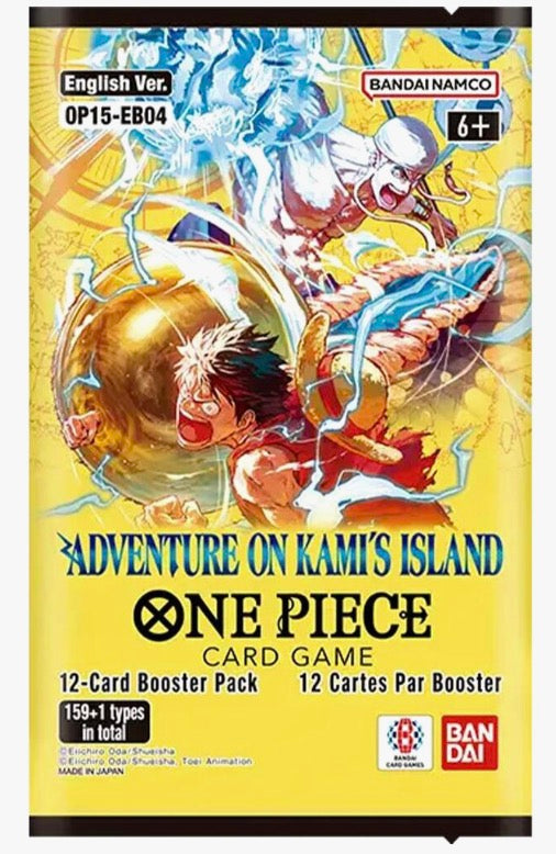 One Piece Adventure on Kami's Island Booster Pack - Adventure on Kami's Island (OP15-EB04)