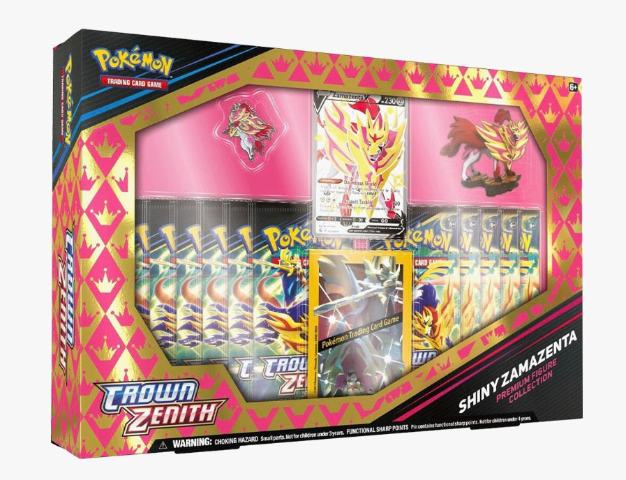 Pokemon Crown Zenith Premium Figure Collection [Shiny Zamazenta] - Crown Zenith (CRZ)