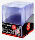 Ultra Pro 3" x 4" Clear Super Thick 260PT TOPLOADER® Sleeves (10ct)