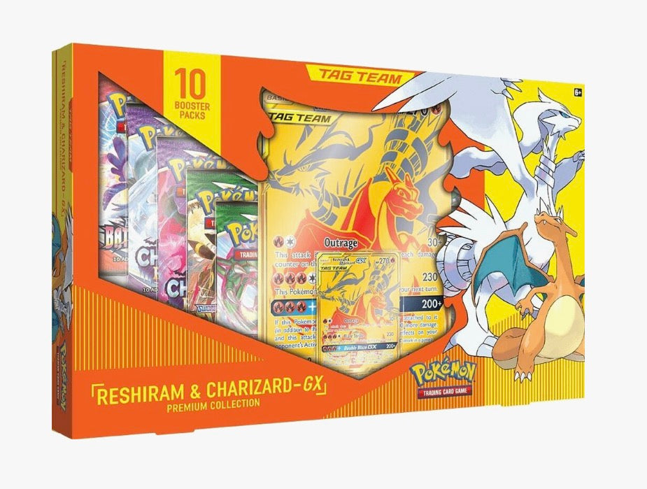 Pokemon Reshiram & Charizard GX Premium Collection - Miscellaneous Cards & Products (MCAP)